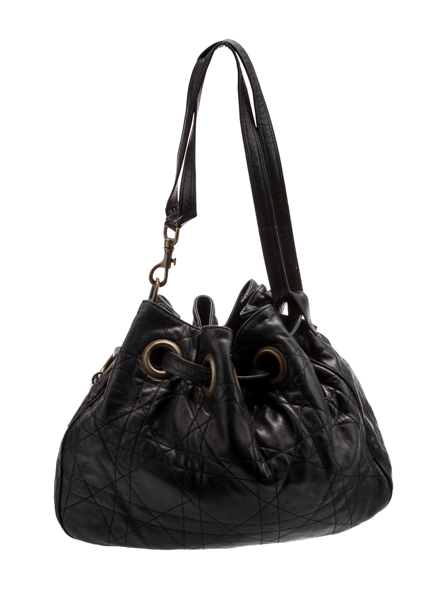 Christian Dior Cannage Bucket Bag