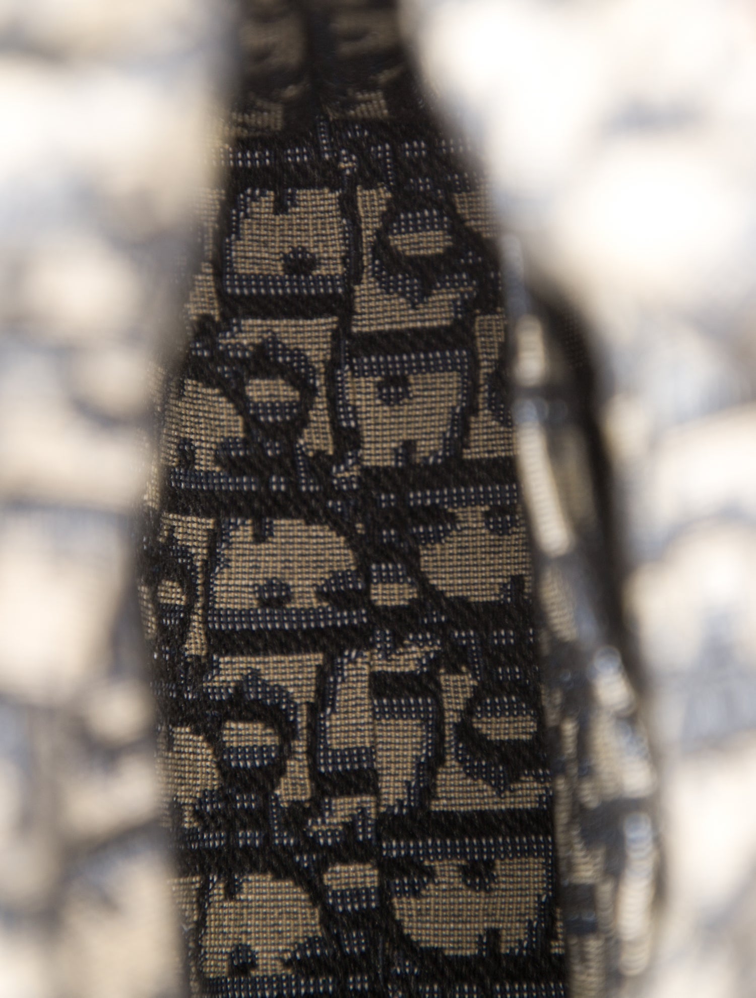 Christian Dior Oblique Jacquard Lady Dior Mini 2022