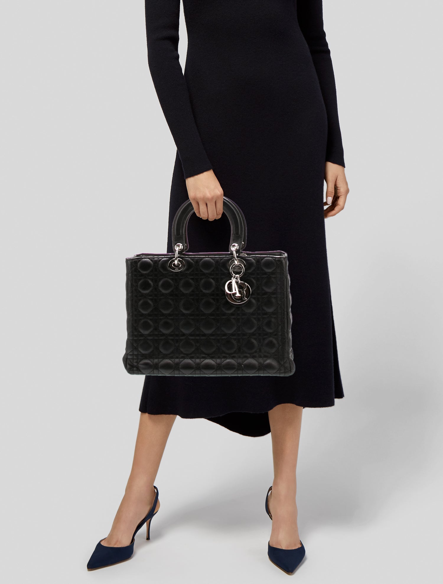 Christian Dior Quilted Lady Dior Small