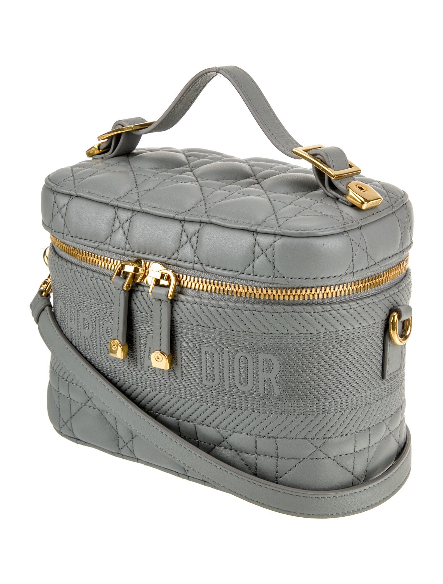 Christian Dior Leather Cosmetic Bag