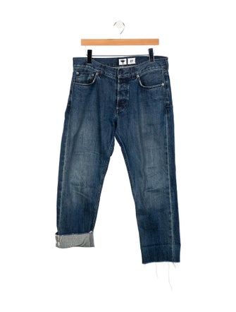 Christian Dior Mid-Rise Straight Leg Jeans
