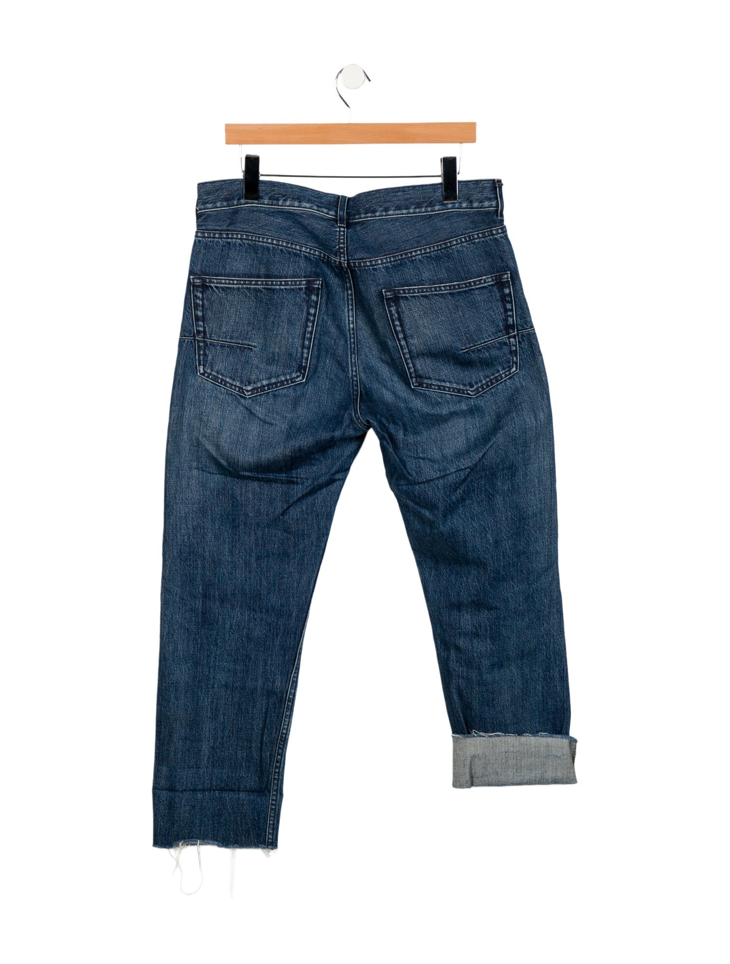 Christian Dior Mid-Rise Straight Leg Jeans