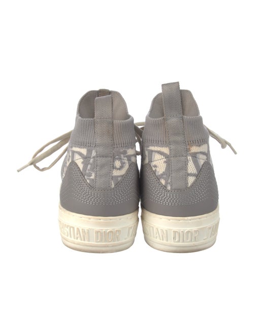 Christian Dior Walk' n' Dior Oblique Grey Mid Sneakers