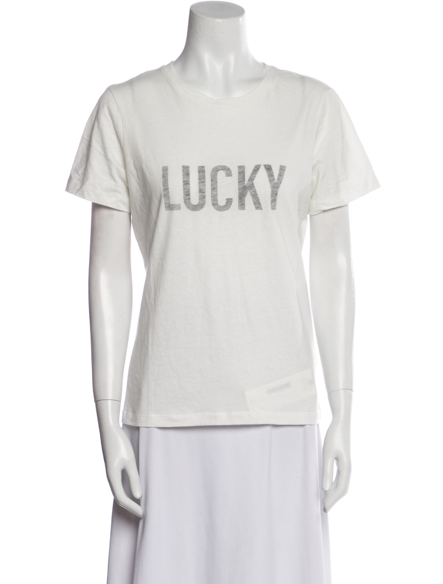 Christian Dior Graphic Print Crew Neck T-Shirt