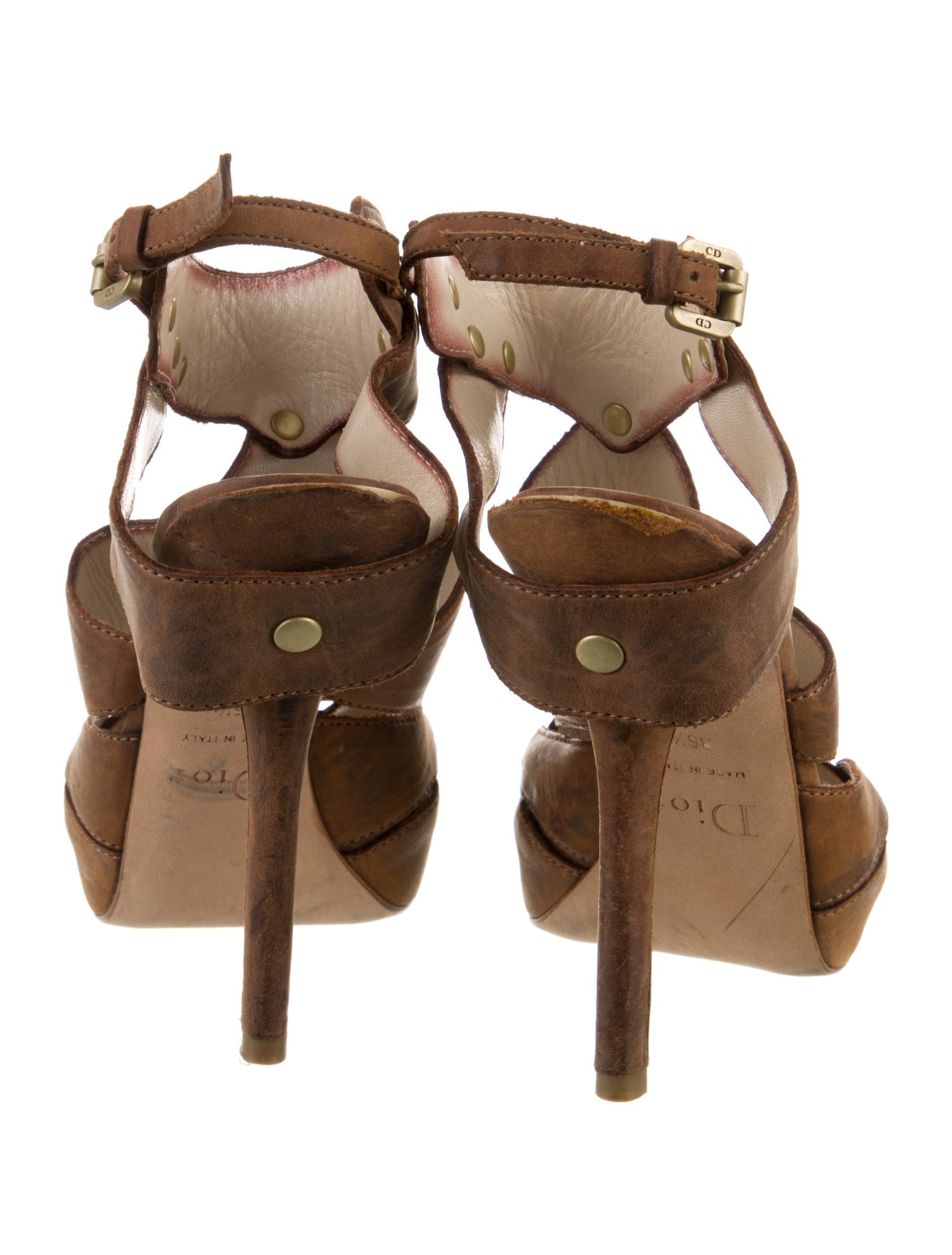 Christian Dior 2017 Leather Sandals