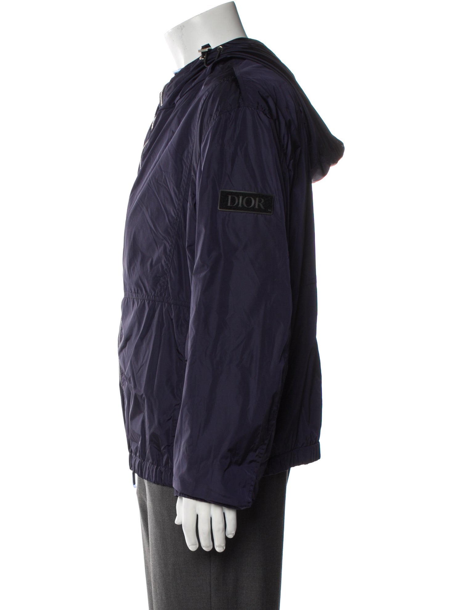 DIOR MEN 2020 Signature Logo Windbreaker w/ Tags