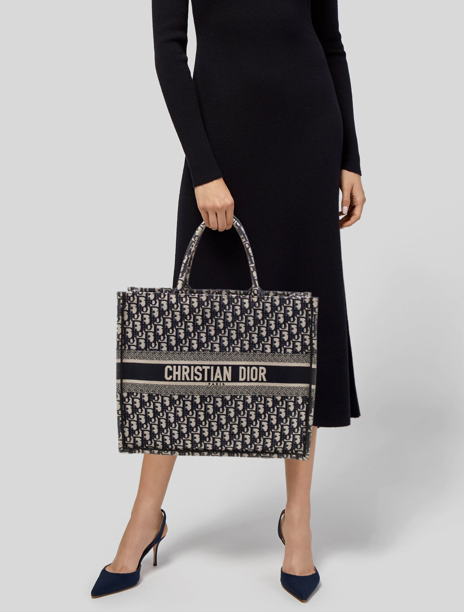 Christian Dior Oblique Jacquard Book GM