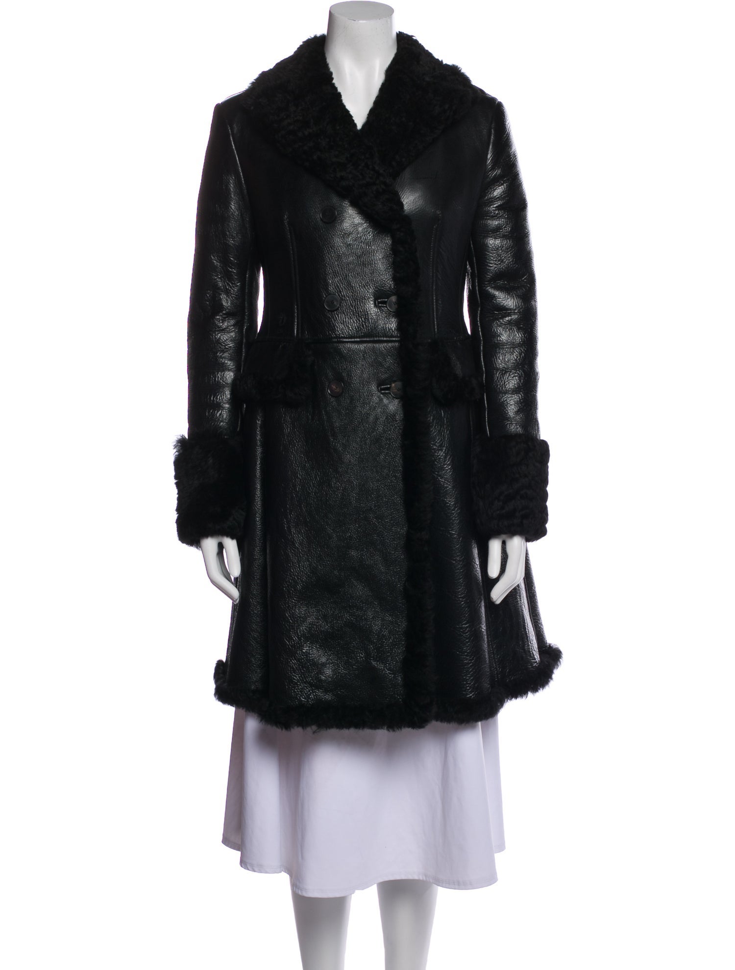 Christian Dior 2017 Leather Fur Coat