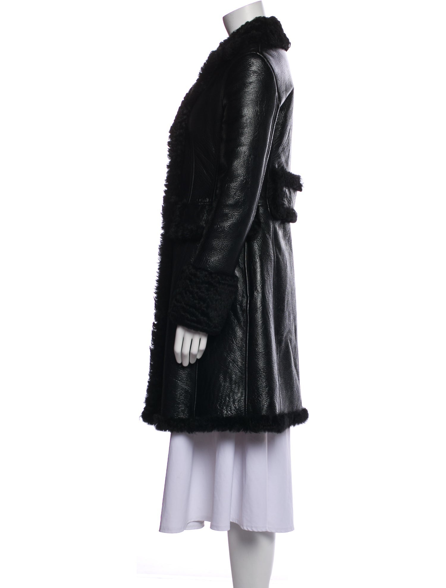 Christian Dior 2017 Leather Fur Coat