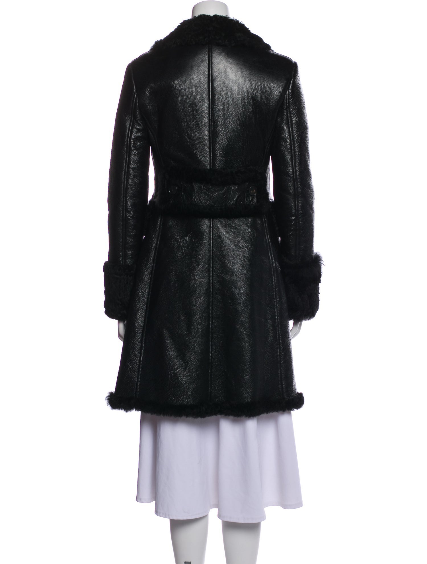 Christian Dior 2017 Leather Fur Coat