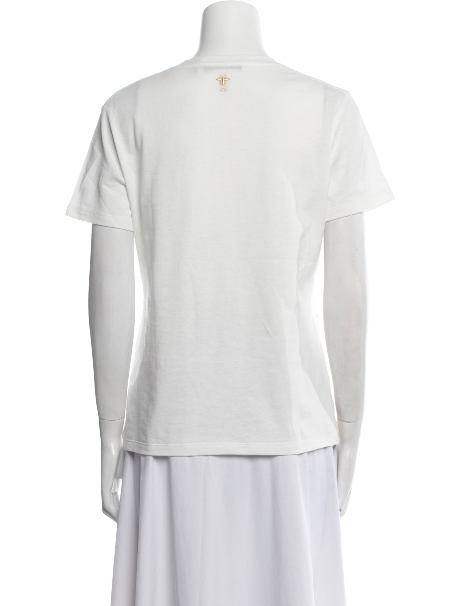 Christian Dior Graphic Print Crew Neck T-Shirt