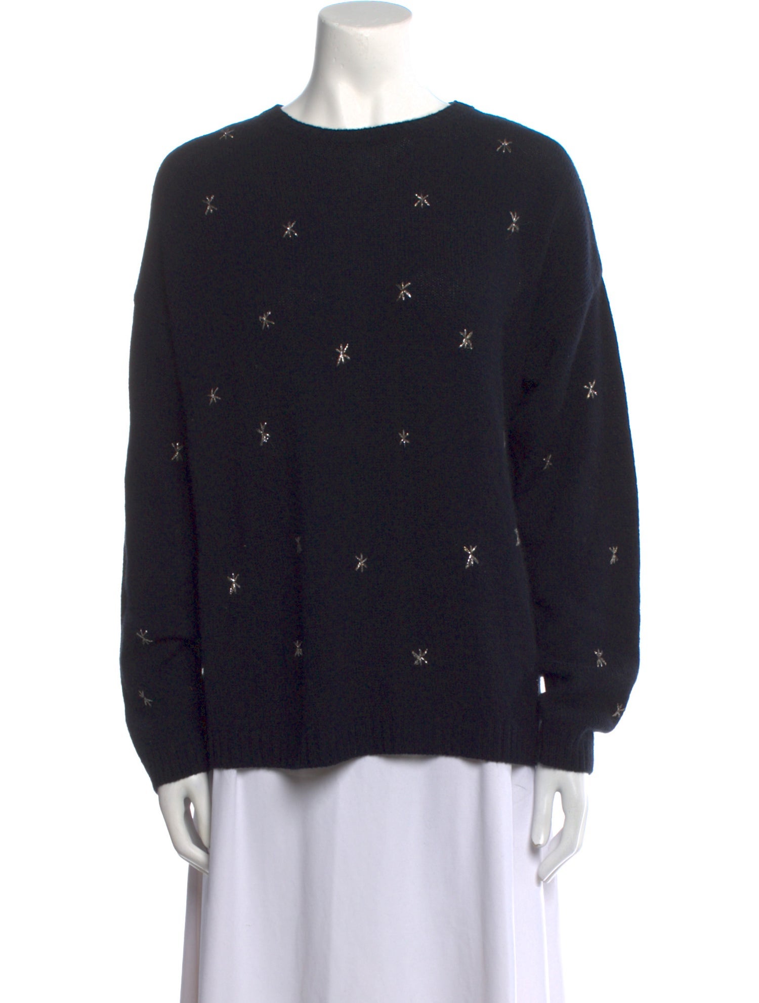 Christian Dior Cashmere Bateau Neckline Sweater