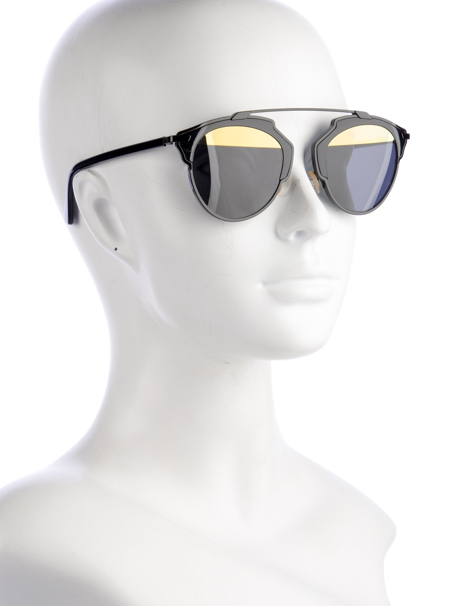 Christian Dior Wayfarer Mirrored Sunglasses