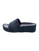 Christian Dior Oblique Jacquard Denim Slides
