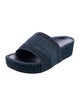 Christian Dior Oblique Jacquard Denim Slides