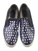 Christian Dior Leather Sequin Embellishments Espadrilles