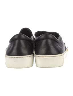 Leather Sequin Embellishments Espadrilles