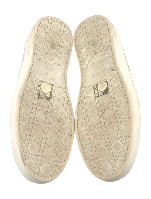 Christian Dior Leather Sequin Embellishments Espadrilles