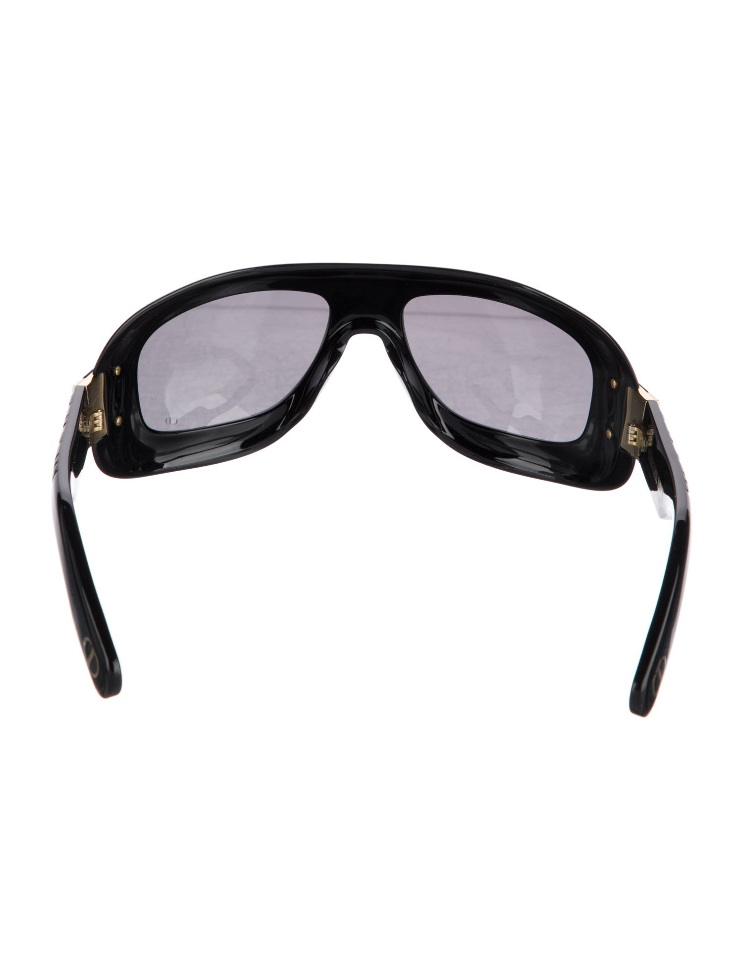 Christian Dior Cannage Pattern Shield Sunglasses