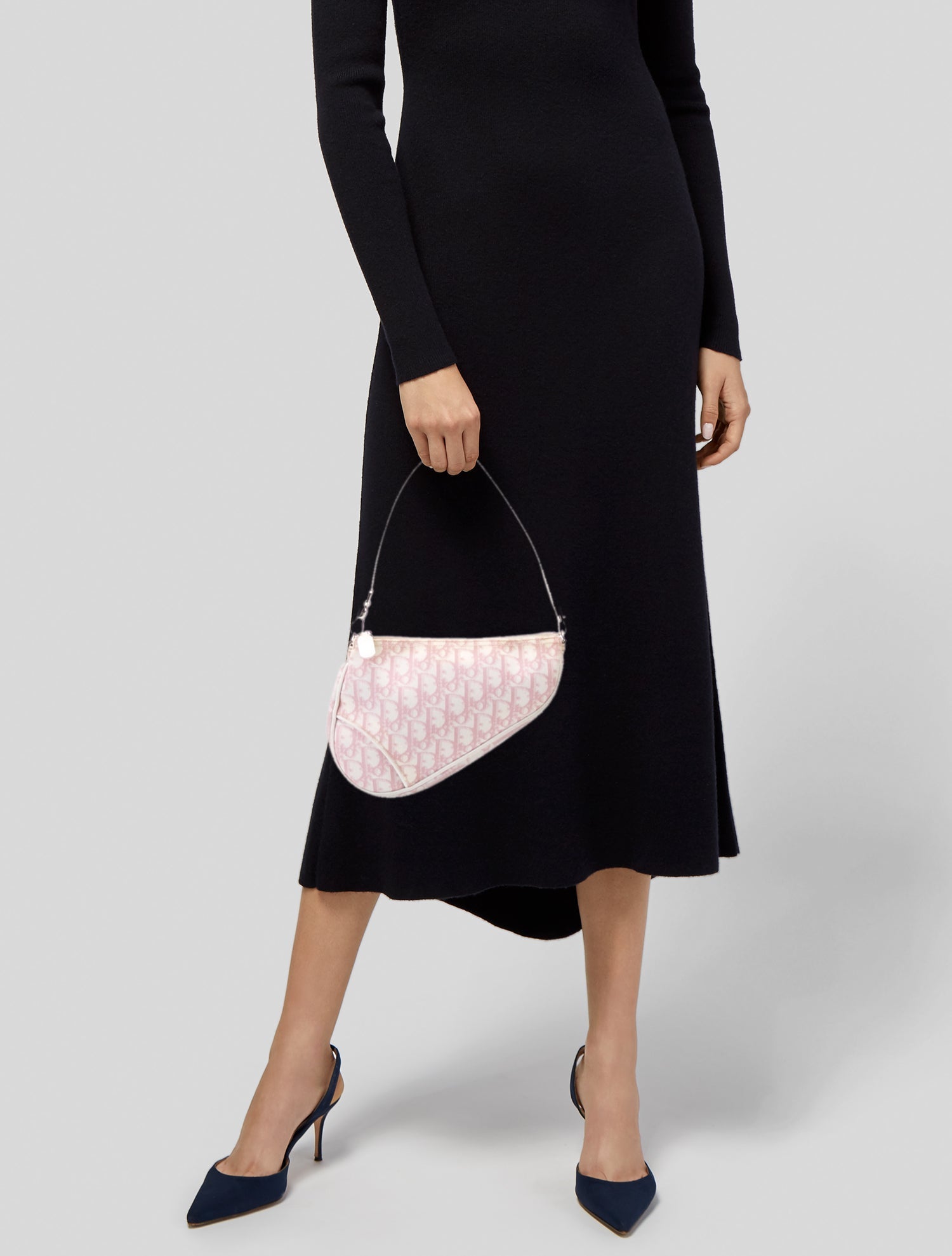 Christian Dior Diorissimo Saddle Pochette