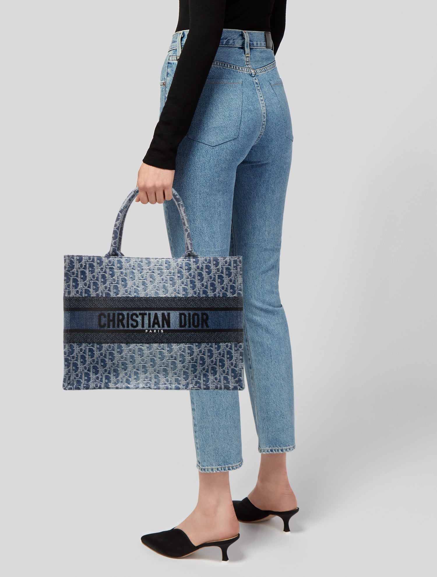 Christian Dior Oblique Jacquard Book Medium 2024