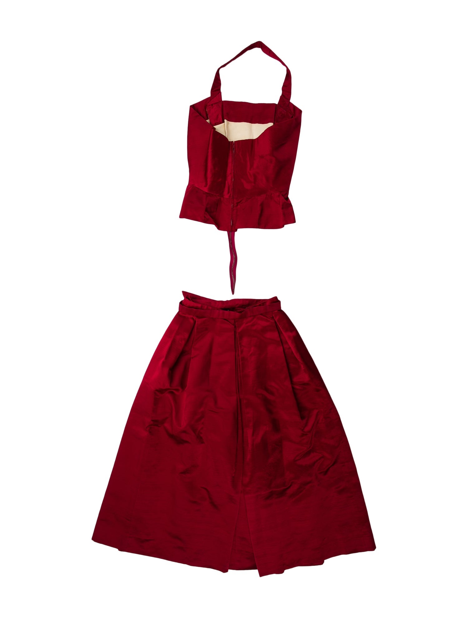 Christian Dior Vintage 1950's Skirt Set