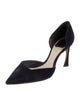 Christian Dior Suede D'Orsay Pumps