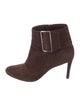 Christian Dior Cannage Pattern Suede Boots