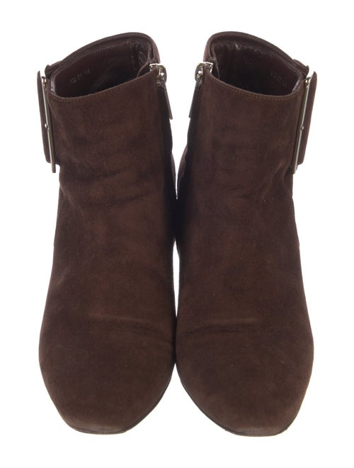 Christian Dior Cannage Pattern Suede Boots