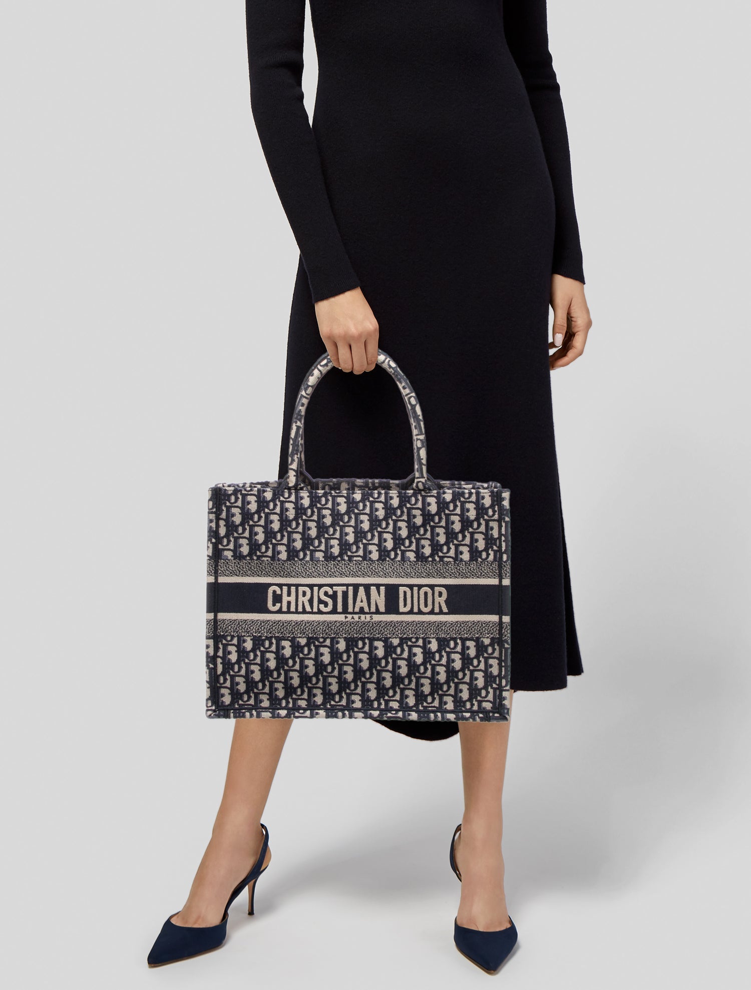 Christian Dior Oblique Jacquard Book Medium