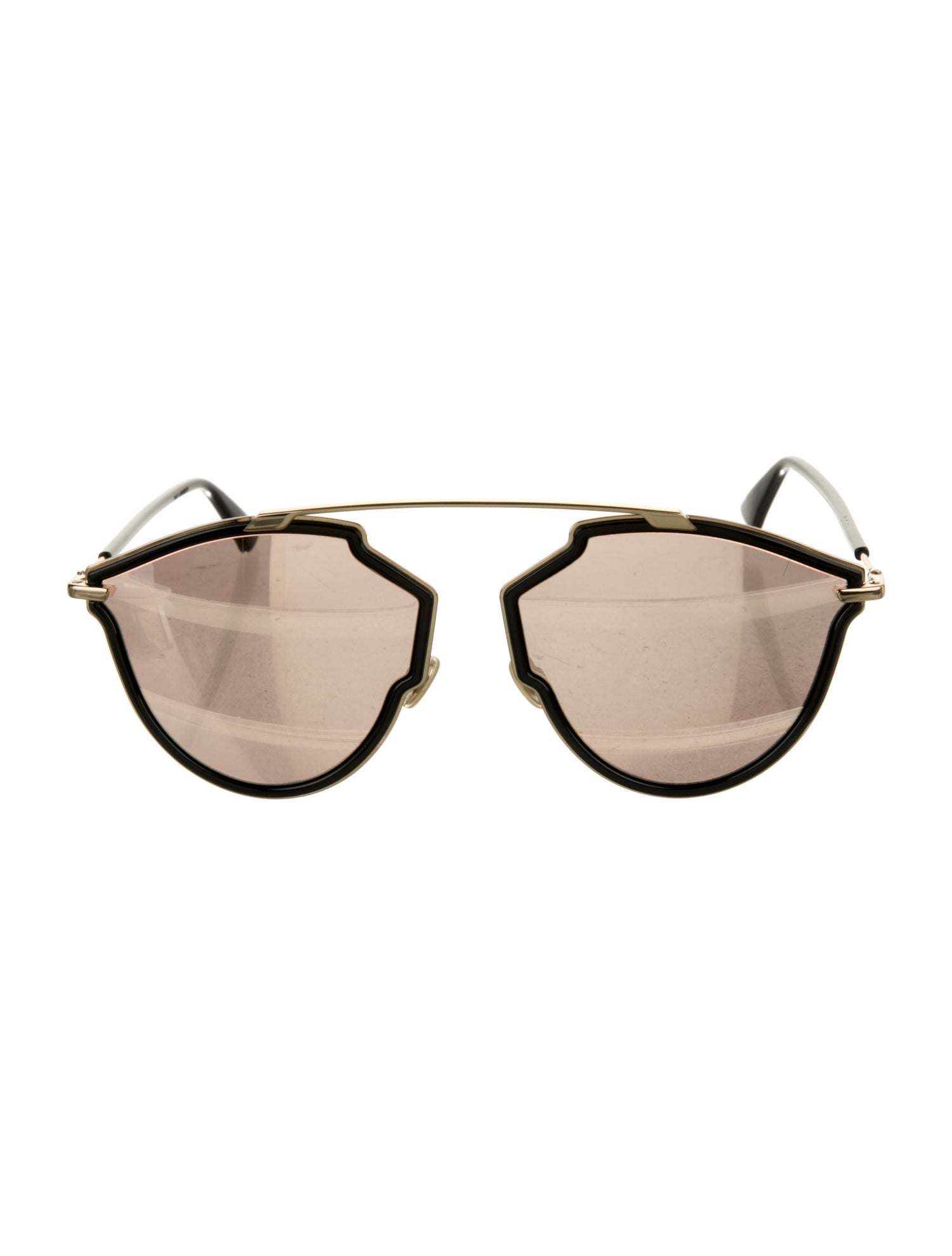 Christian Dior So Real Rise Aviator Sunglasses
