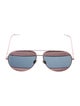 Christian Dior Split 1 Aviator Sunglasses