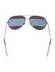 Christian Dior Split 1 Aviator Sunglasses