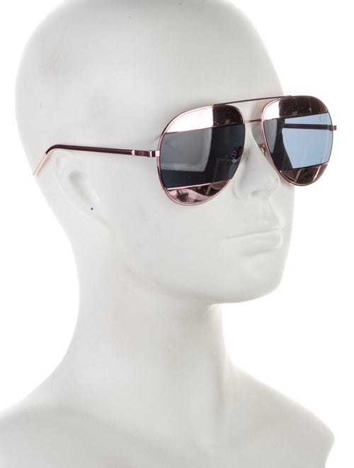 Christian Dior Split 1 Aviator Sunglasses