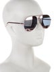 Christian Dior Split 1 Aviator Sunglasses