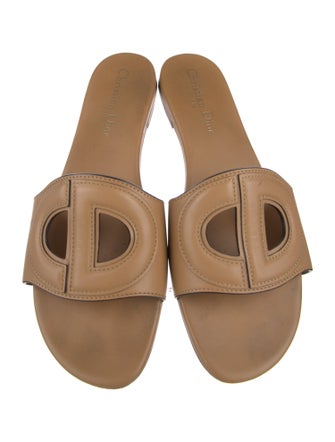 Christian Dior Leather Slides