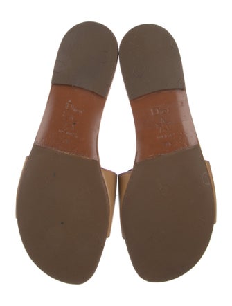 Christian Dior Leather Slides
