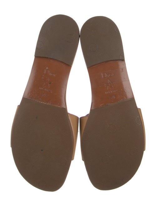 Christian Dior Leather Slides