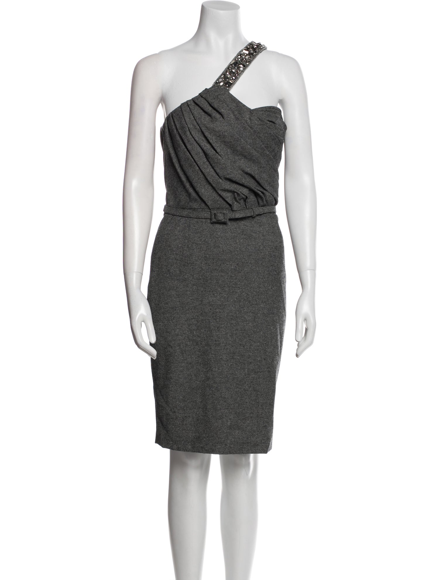 Christian Dior Wool Knee-Length Dress