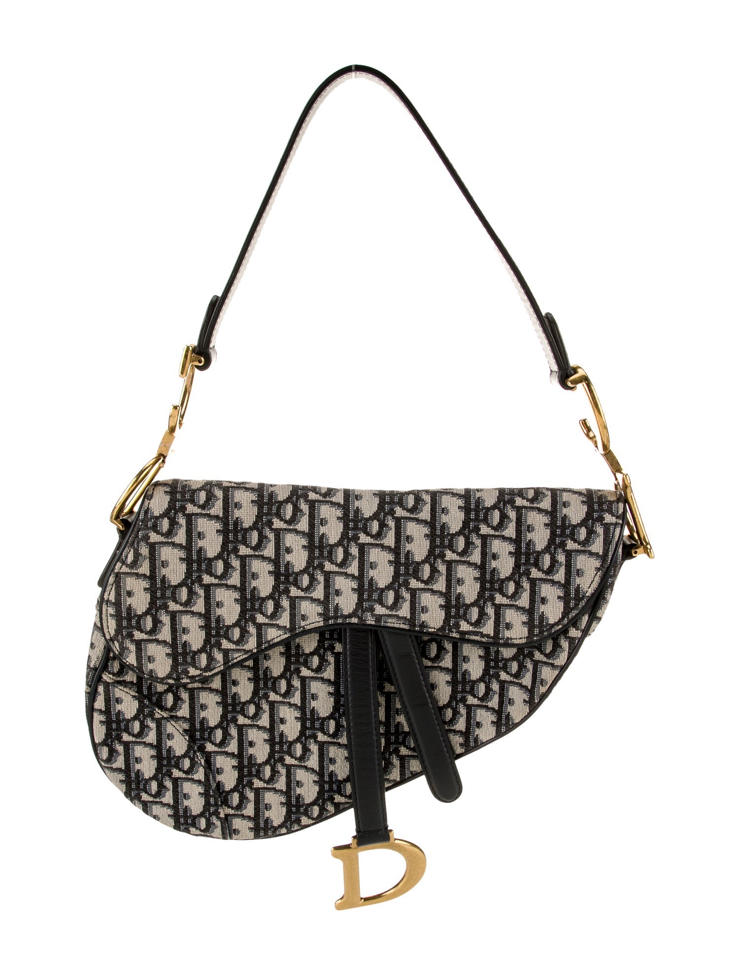 Christian Dior Oblique Jacquard Saddle