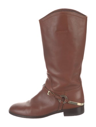 Christian Dior Leather Riding Boots