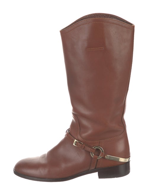 Christian Dior Leather Riding Boots