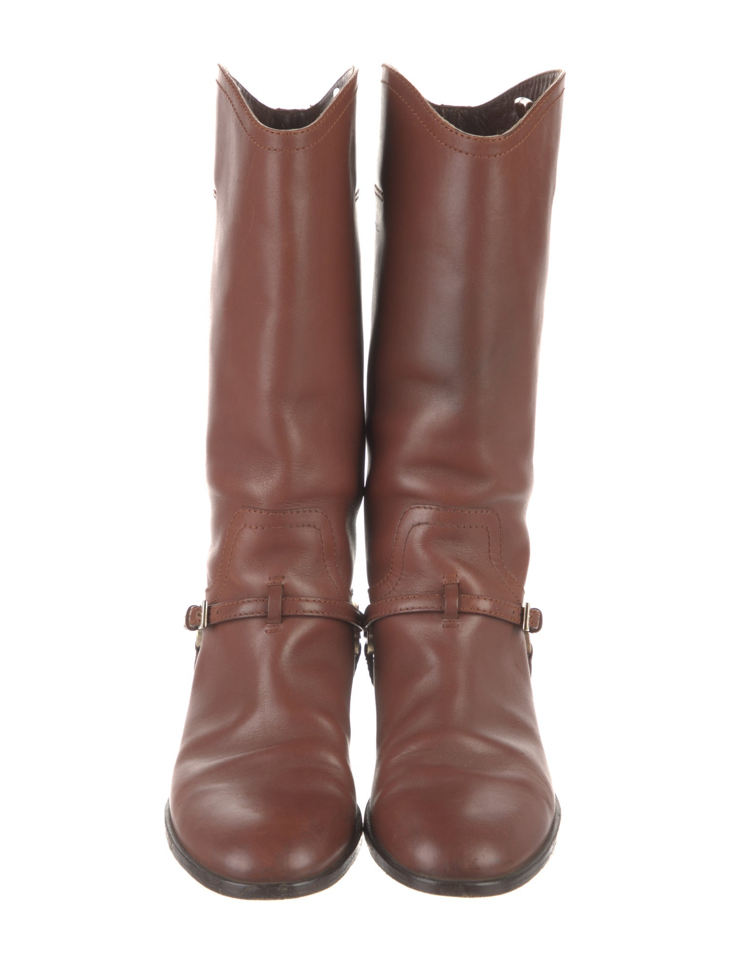 Christian Dior Leather Riding Boots
