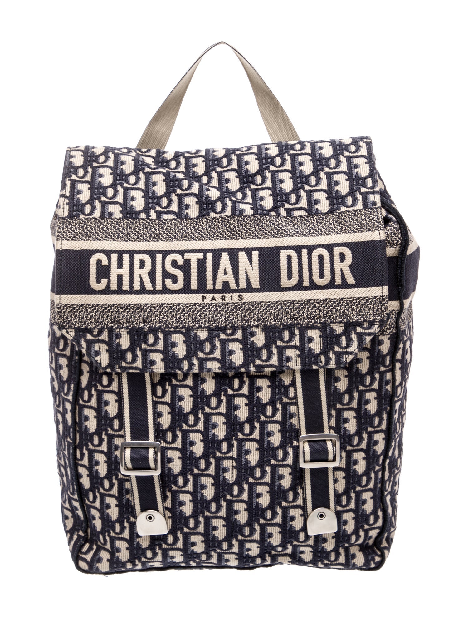 Christian Dior Oblique Jacquard Backpack