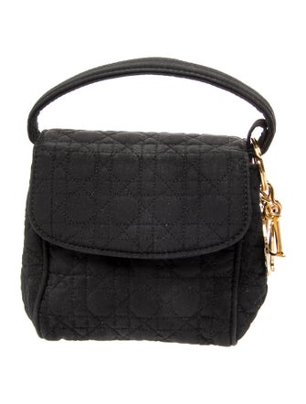 Christian Dior Cannage Top Handle Bag