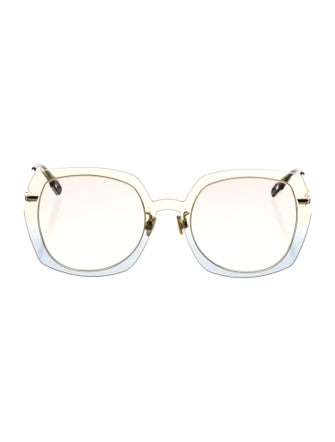 Christian Dior Oversize Gradient Sunglasses