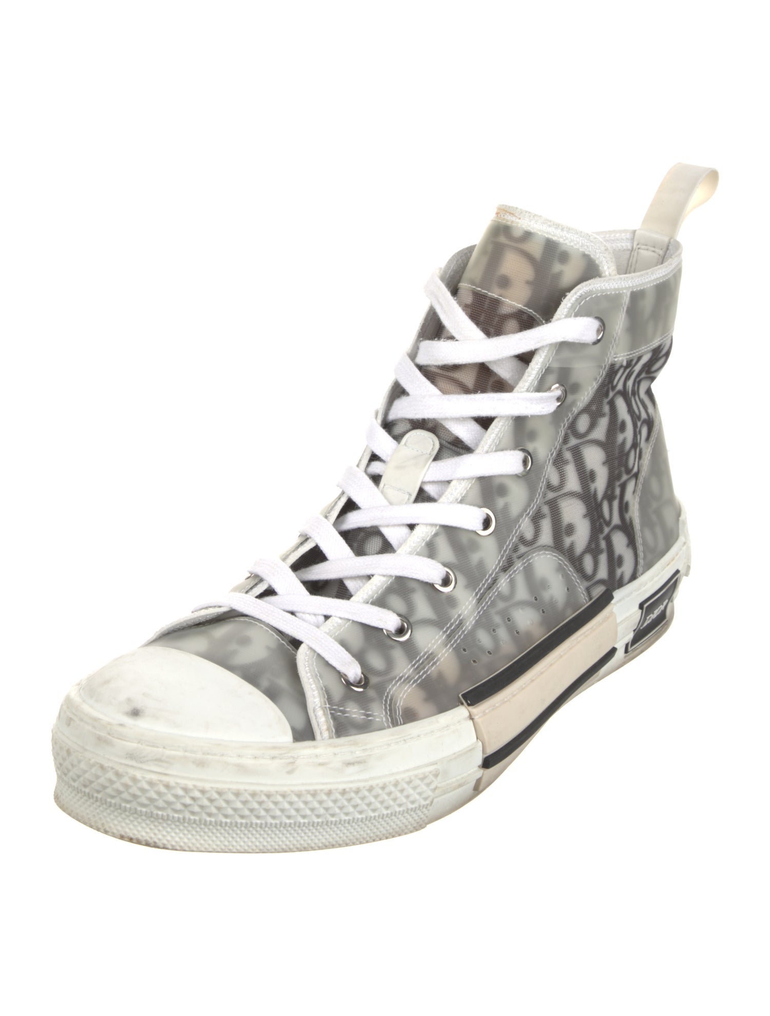 DIOR MEN Diorissimo Pattern PVC Sneakers