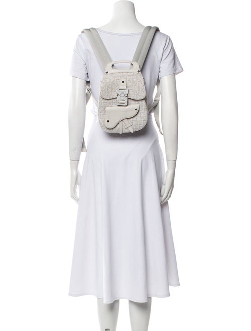 Christian Dior Leather Oblique Saddle Mini