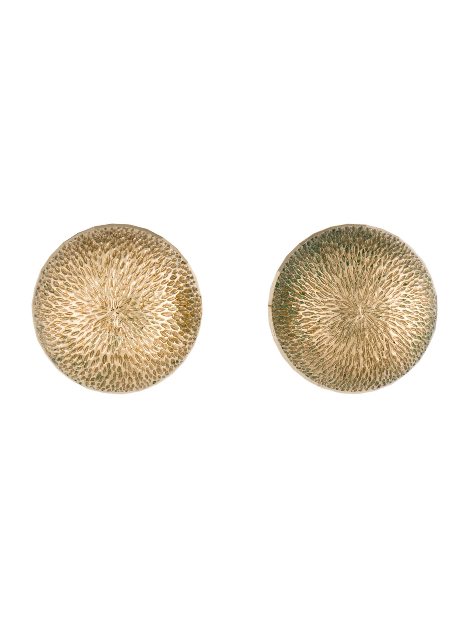 Christian Dior Textured Tribales Stud Earrings