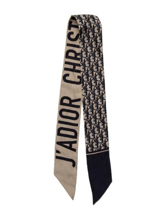 Christian Dior Silk Printed Bandeau